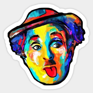 charlie chaplin Sticker